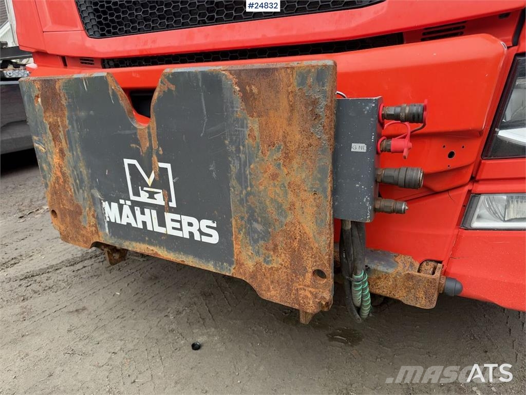 Scania R500 6x4 Tipper truck with snow plough equipment Kiperi kamioni