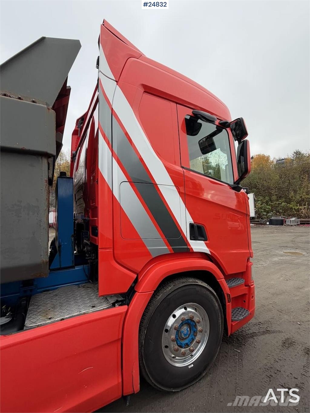 Scania R500 6x4 Tipper truck with snow plough equipment Kiperi kamioni