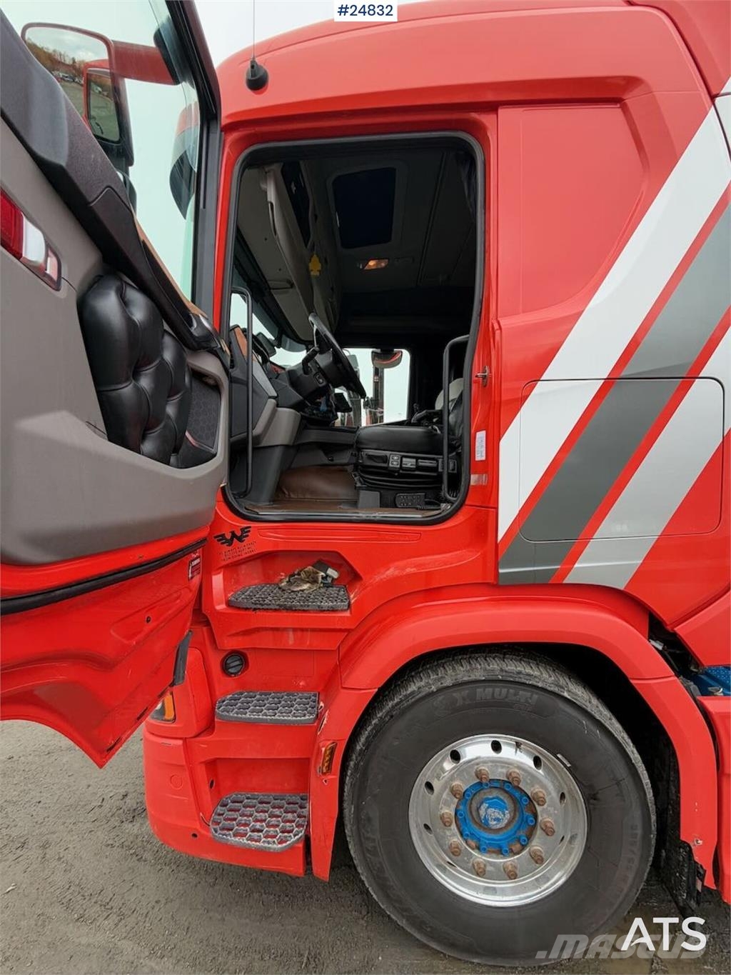Scania R500 6x4 Tipper truck with snow plough equipment Kiperi kamioni