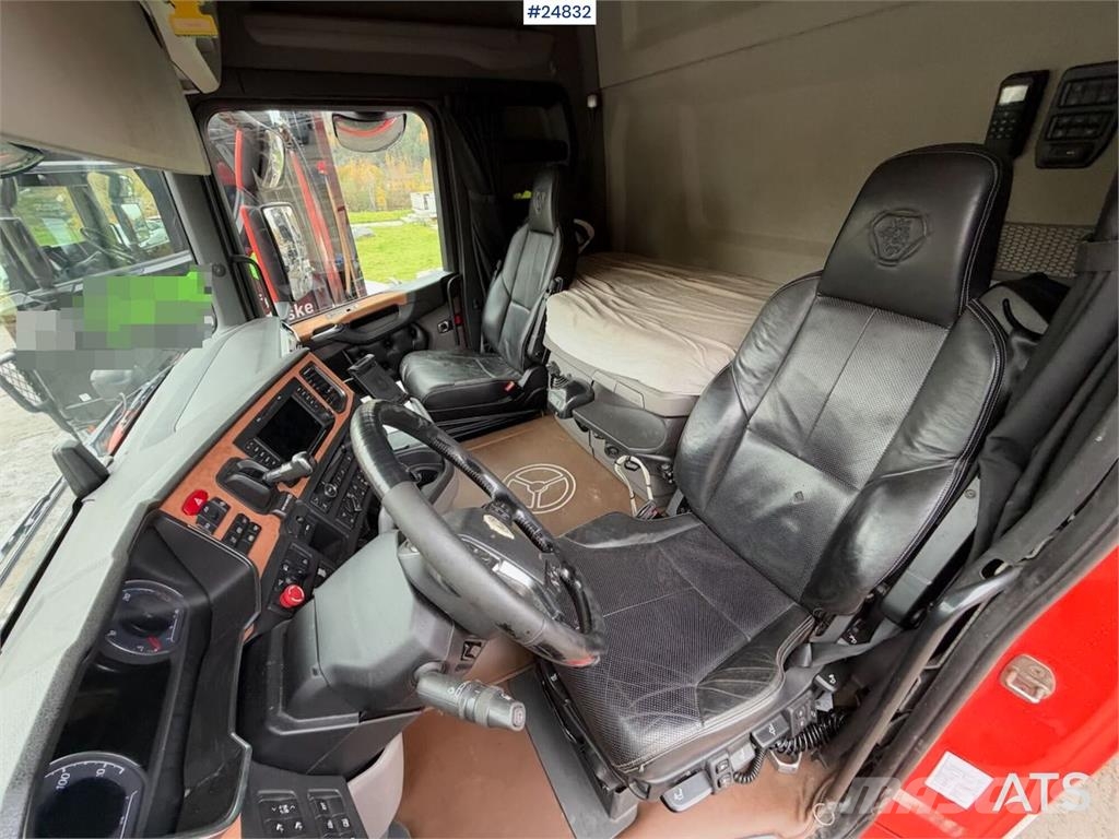 Scania R500 6x4 Tipper truck with snow plough equipment Kiperi kamioni