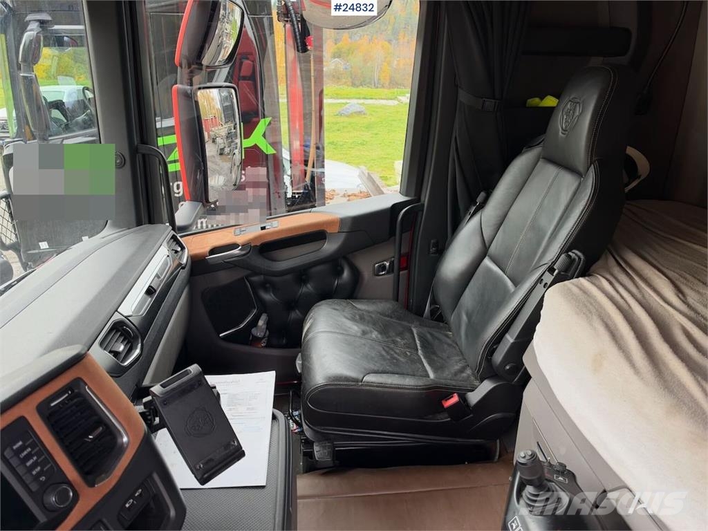 Scania R500 6x4 Tipper truck with snow plough equipment Kiperi kamioni