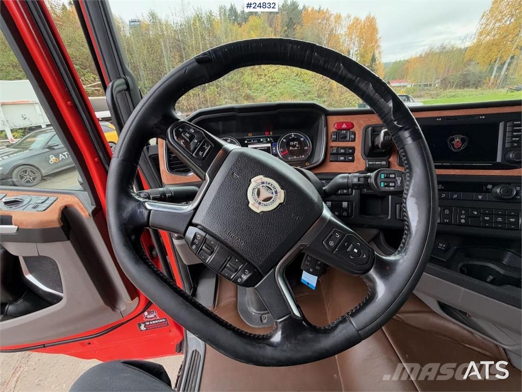 Scania R500 6x4 Tipper truck with snow plough equipment Kiperi kamioni
