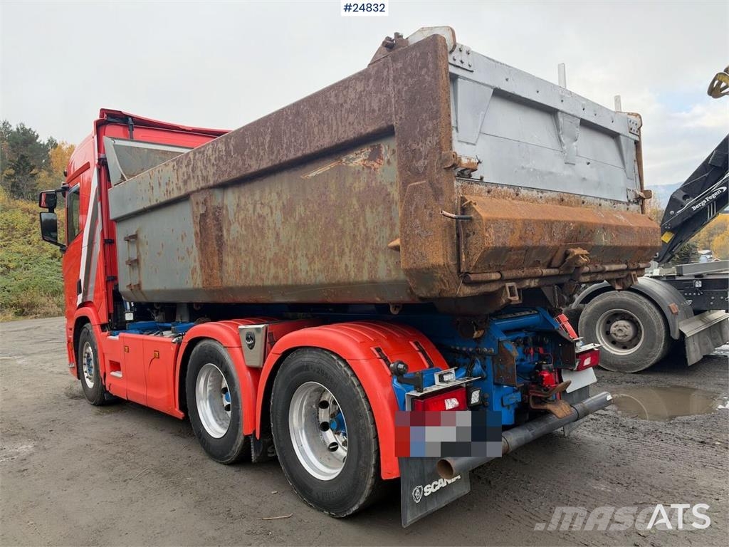 Scania R500 6x4 Tipper truck with snow plough equipment Kiperi kamioni