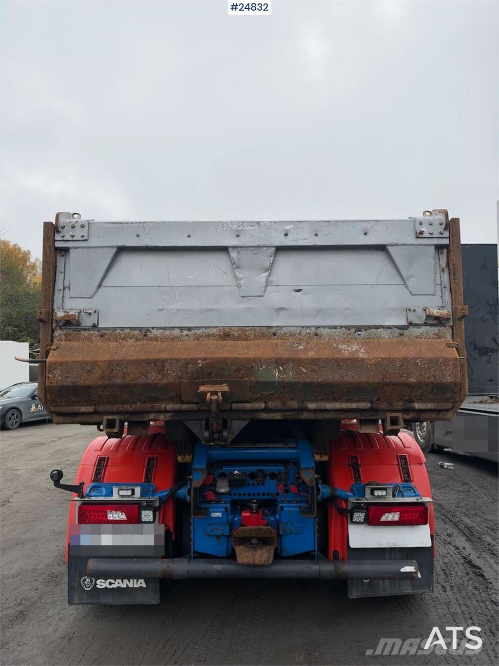 Scania R500 6x4 Tipper truck with snow plough equipment Kiperi kamioni