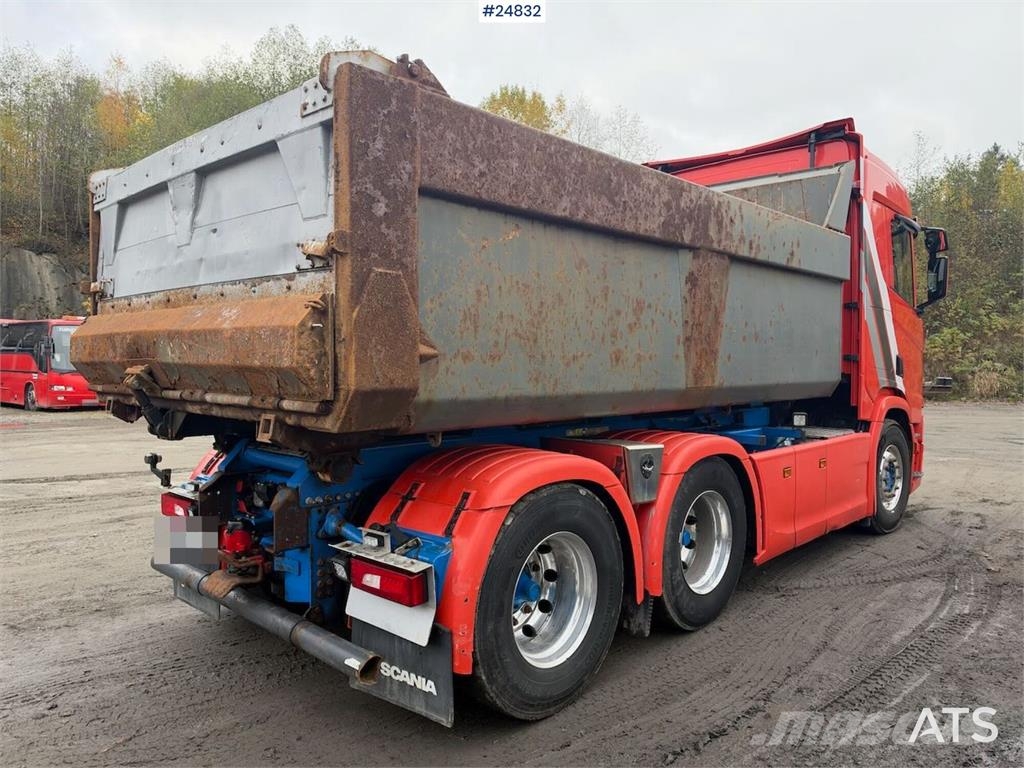 Scania R500 6x4 Tipper truck with snow plough equipment Kiperi kamioni