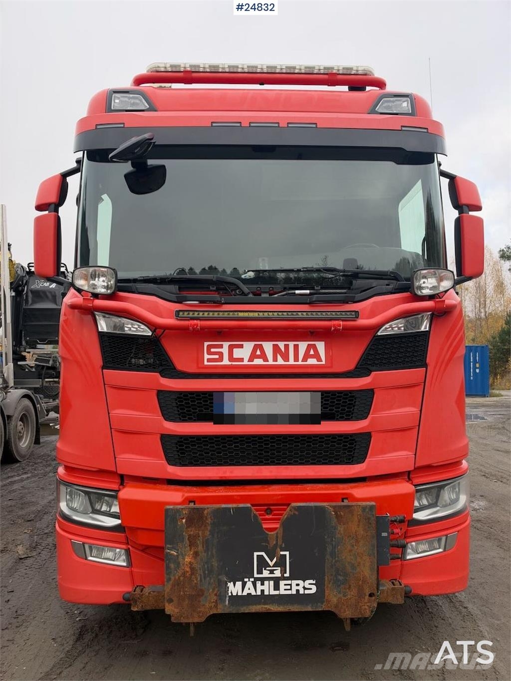 Scania R500 6x4 Tipper truck with snow plough equipment Kiperi kamioni