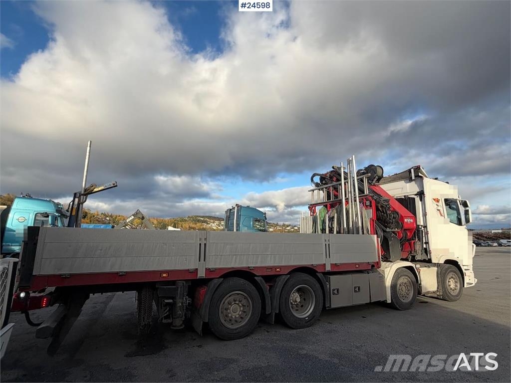 Scania R500 8x2 Crane truck – HMF 7020 with jib and winch Autojeřáby, hydraulické ruky
