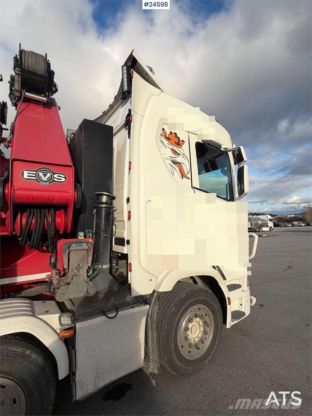 Scania R500 8x2 Crane truck – HMF 7020 with jib and winch Autojeřáby, hydraulické ruky