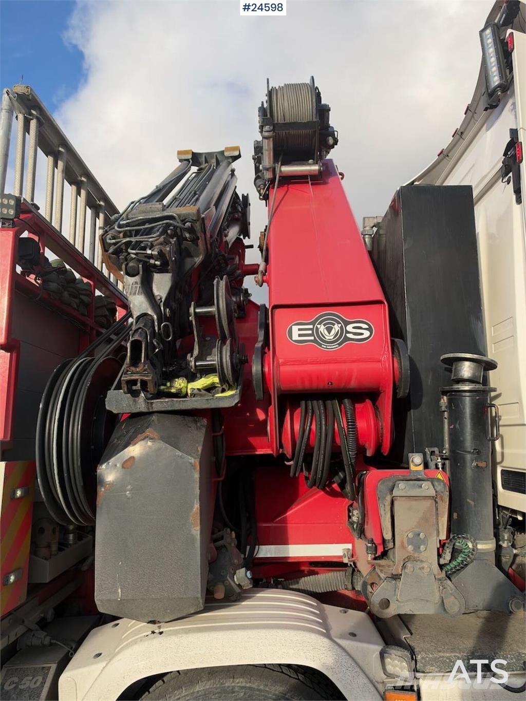 Scania R500 8x2 Crane truck – HMF 7020 with jib and winch Autojeřáby, hydraulické ruky