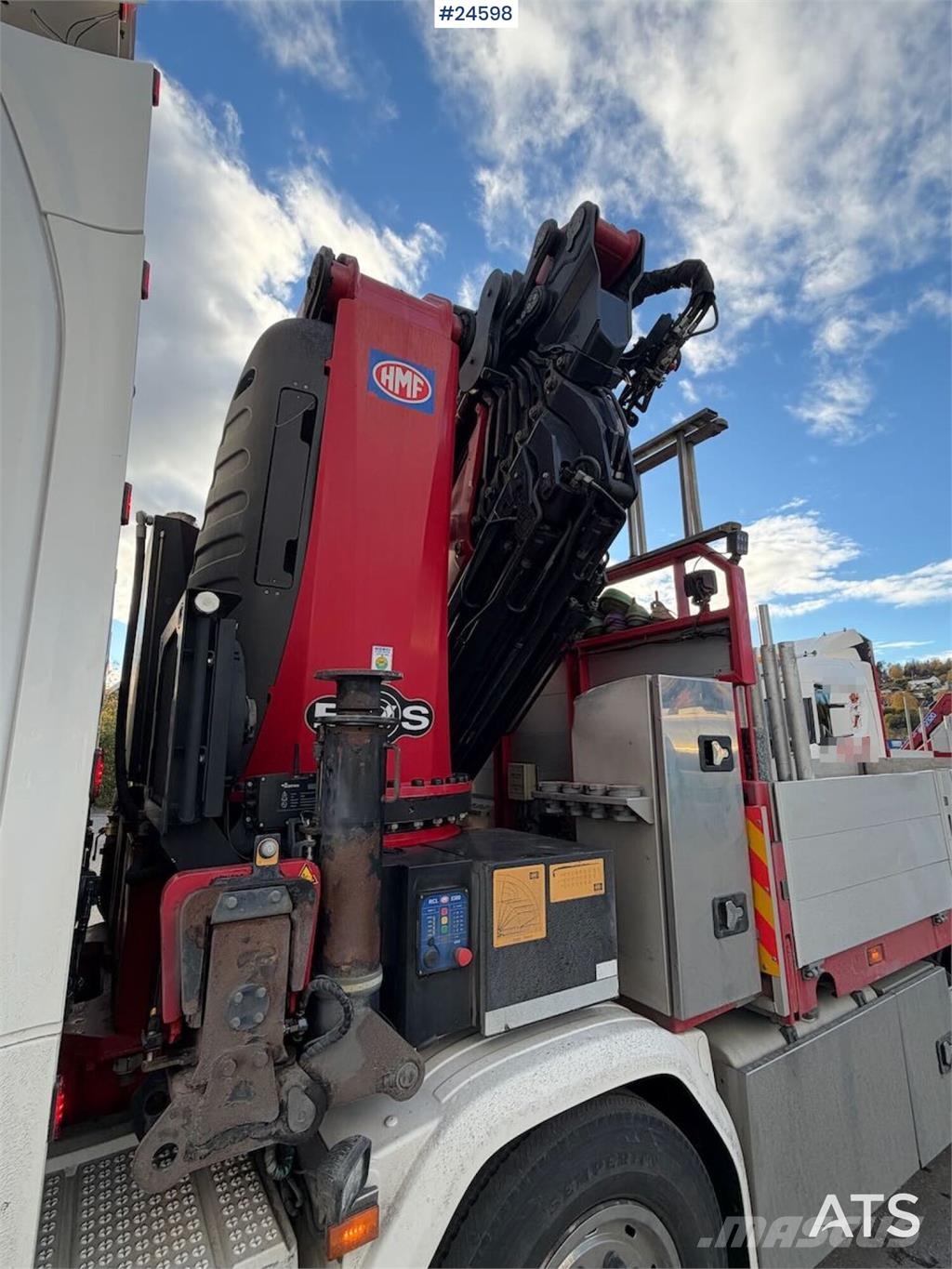 Scania R500 8x2 Crane truck – HMF 7020 with jib and winch Autojeřáby, hydraulické ruky