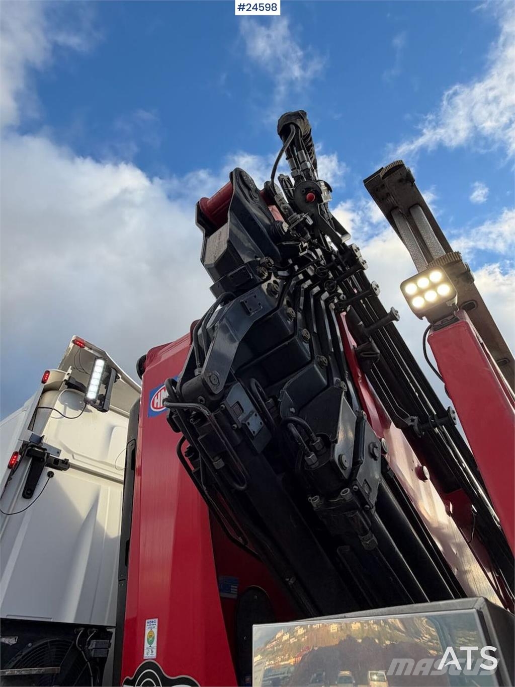 Scania R500 8x2 Crane truck – HMF 7020 with jib and winch Autojeřáby, hydraulické ruky