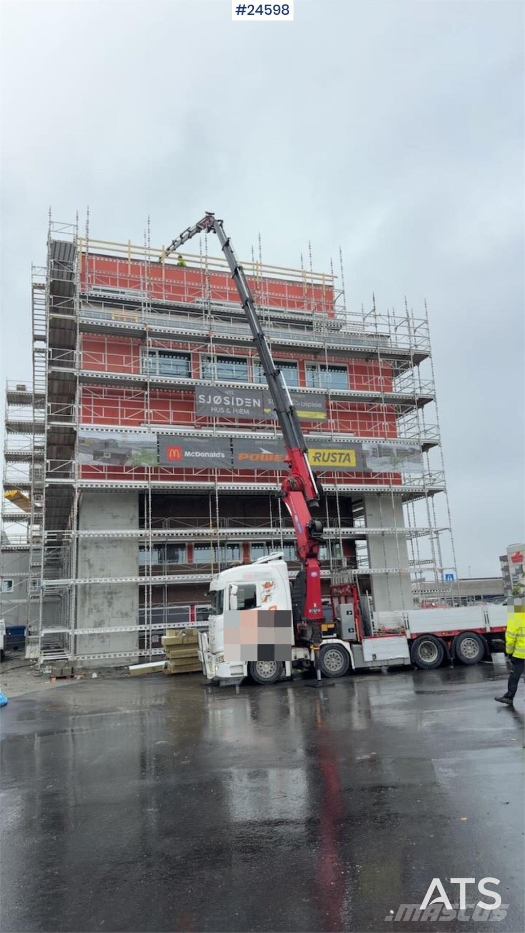 Scania R500 8x2 Crane truck – HMF 7020 with jib and winch Kamioni sa kranom