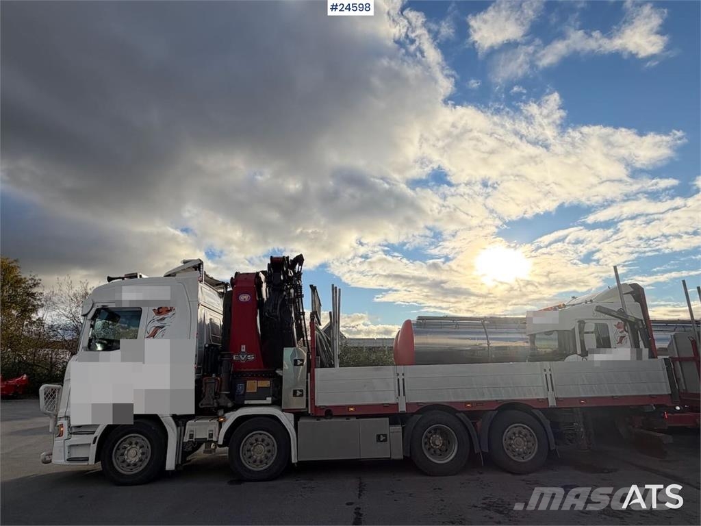 Scania R500 8x2 Crane truck – HMF 7020 with jib and winch Autojeřáby, hydraulické ruky