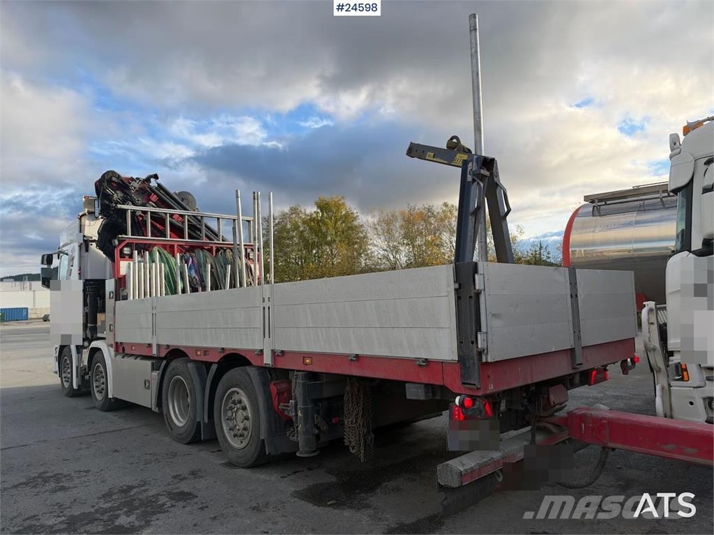 Scania R500 8x2 Crane truck – HMF 7020 with jib and winch Autojeřáby, hydraulické ruky