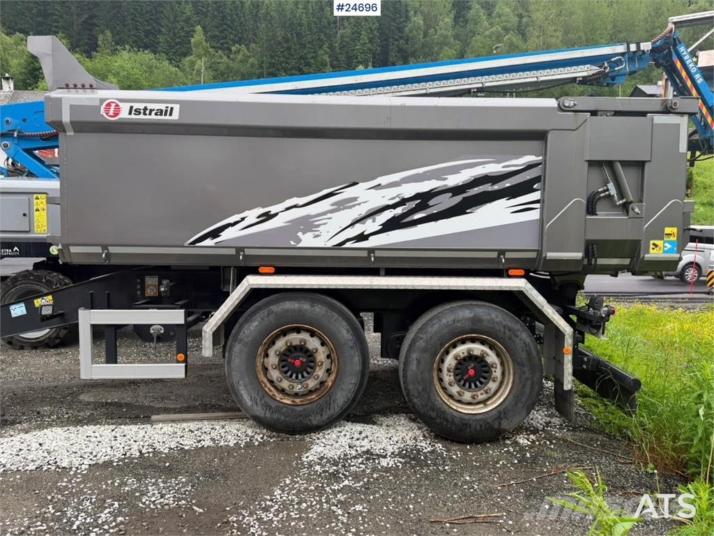 Scania R500 8x4 tipper truck with 2-axle Istrail tipping  Tippbil