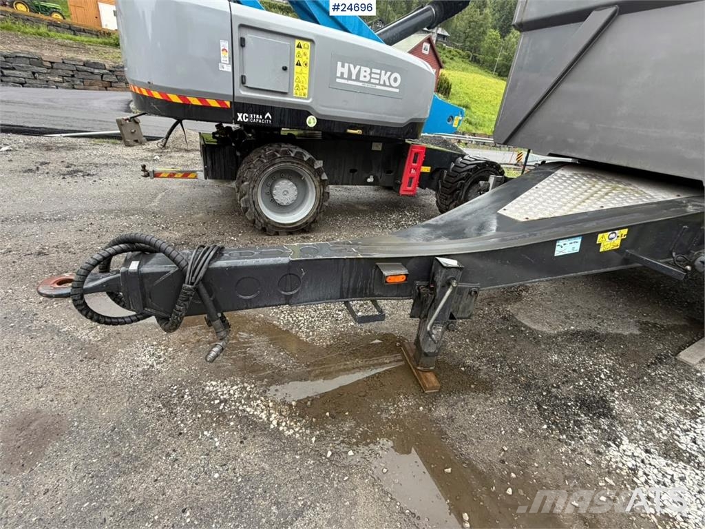 Scania R500 8x4 tipper truck with 2-axle Istrail tipping  Tippbil