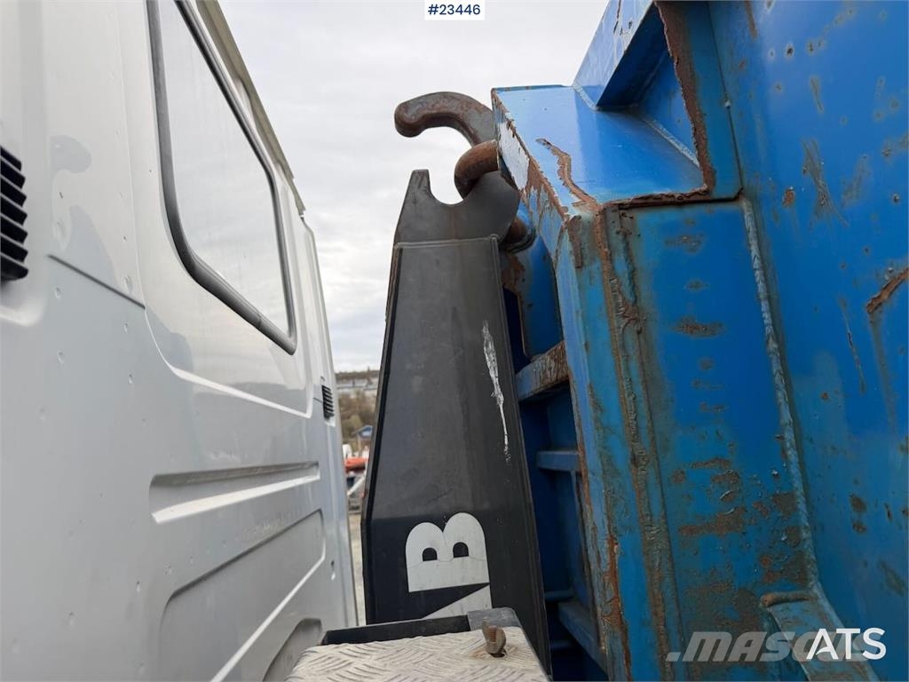 Scania R500 plow rigged hook truck w/ 20T hook. WATCH VID Camiones polibrazo