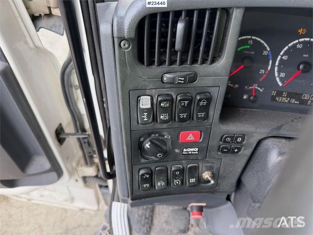 Scania R500 plow rigged hook truck w/ 20T hook. WATCH VID Camiones polibrazo