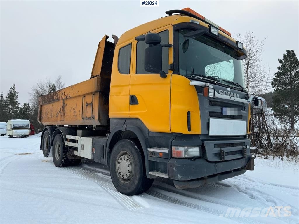 Underb Scania R500 Tipper Truck, Snow Plow Equipped, with Underb, 2005 ...