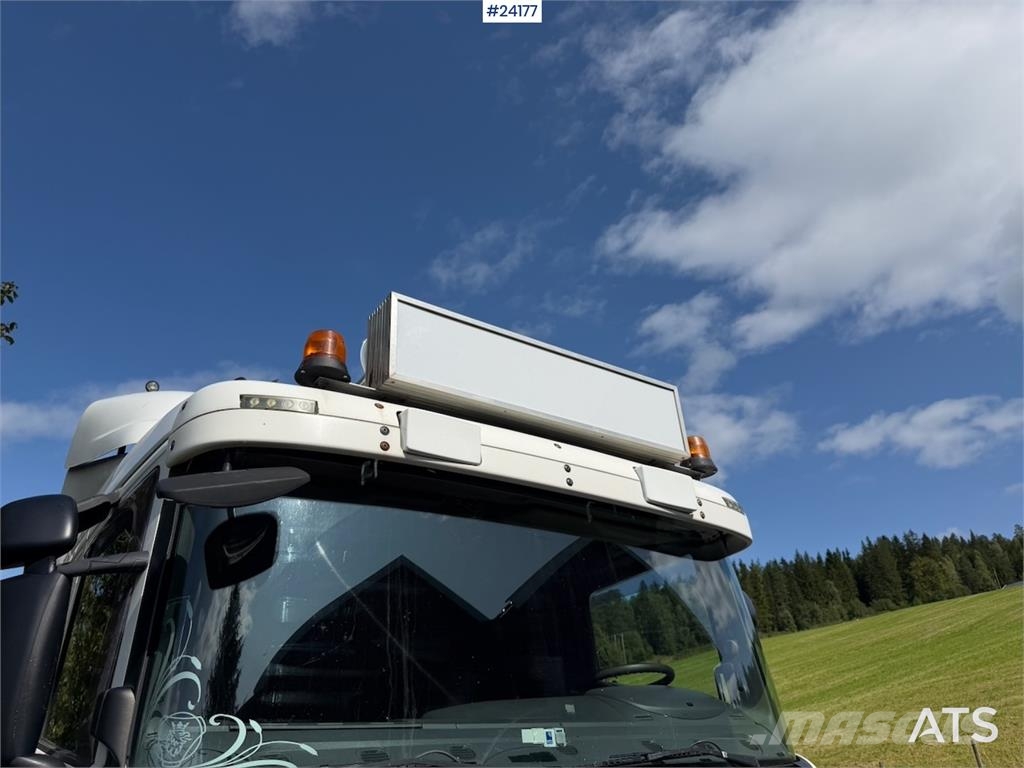Scania R500 Tridem Hooklift – Without Body شاحنات الرافعات الخطافية