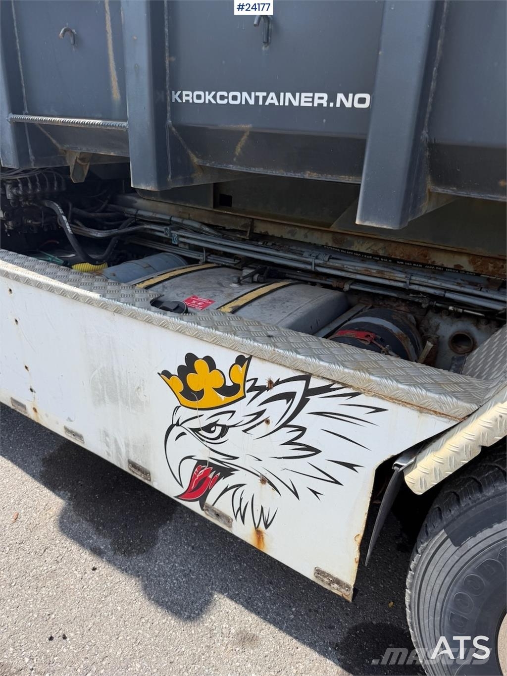 Scania R500 Tridem Hooklift – Without Body شاحنات الرافعات الخطافية