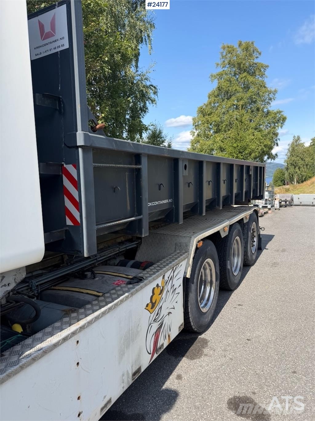 Scania R500 Tridem Hooklift – Without Body شاحنات الرافعات الخطافية