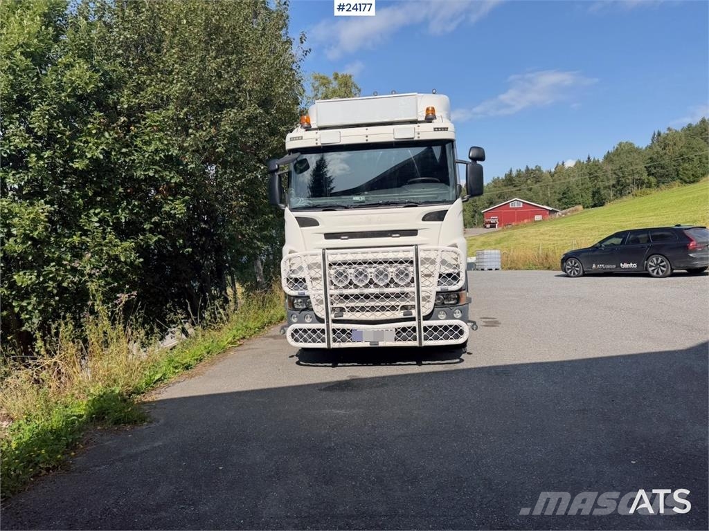 Scania R500 Tridem Hooklift – Without Body شاحنات الرافعات الخطافية