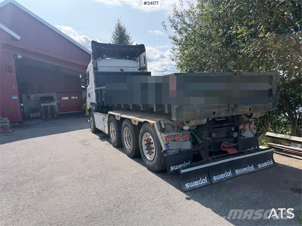 Scania R500 Tridem Hooklift – Without Body شاحنات الرافعات الخطافية