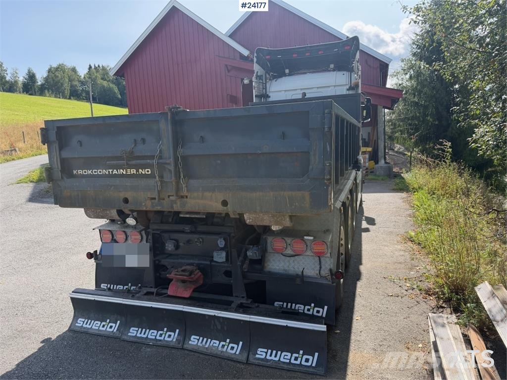 Scania R500 Tridem Hooklift – Without Body شاحنات الرافعات الخطافية