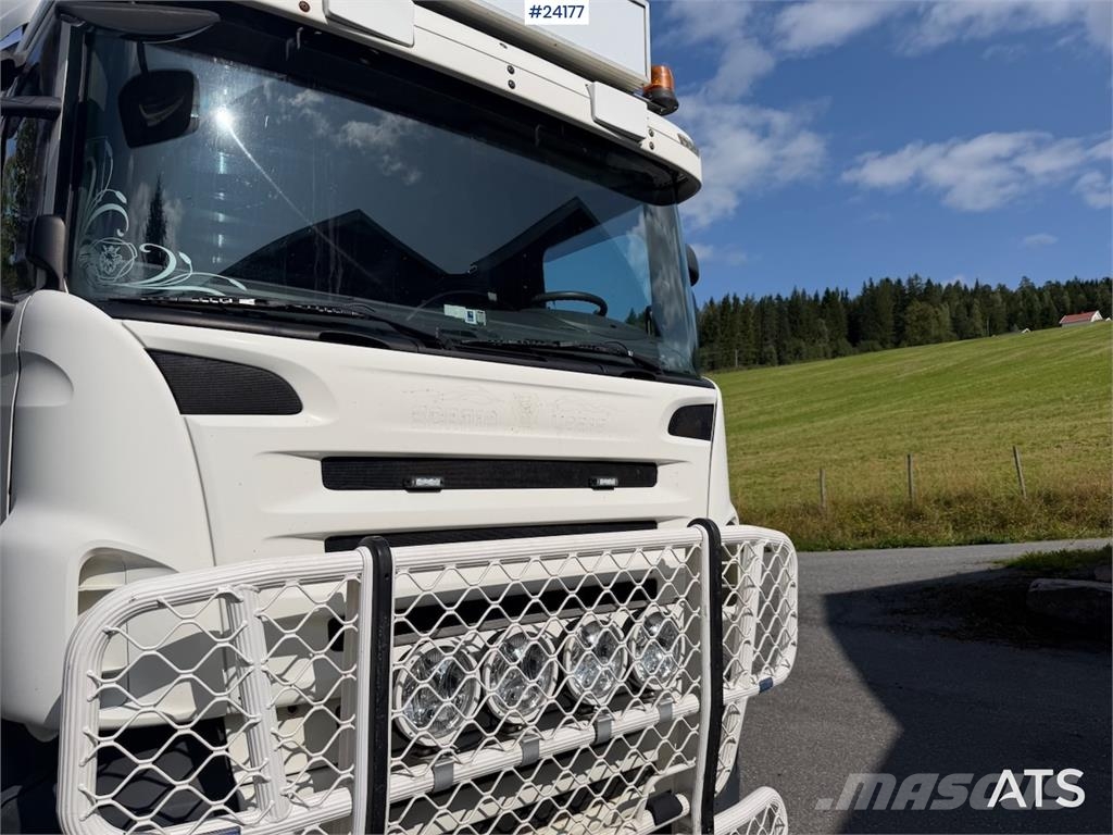 Scania R500 Tridem Hooklift – Without Body شاحنات الرافعات الخطافية