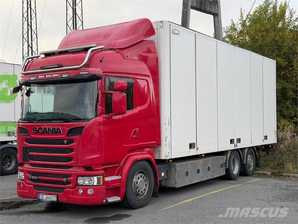 Scania R520 6x2 Box Truck with Full Side Opening Camion cassonati