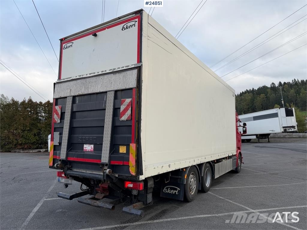 Scania R520 6x2 Box Truck with Full Side Opening Camion cassonati