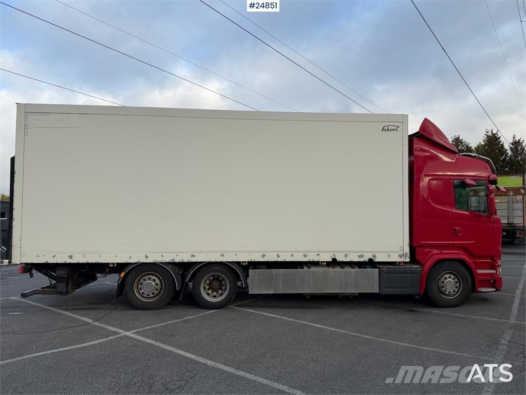 Scania R520 6x2 Box Truck with Full Side Opening Camion cassonati