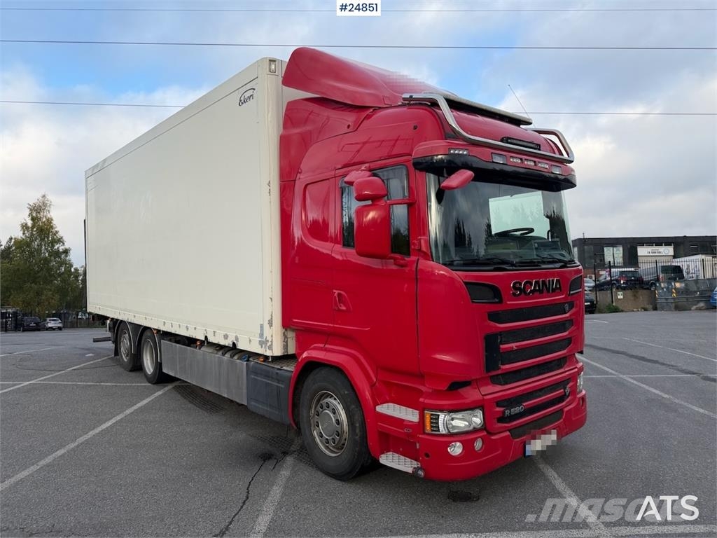 Scania R520 6x2 Box Truck with Full Side Opening Camion cassonati