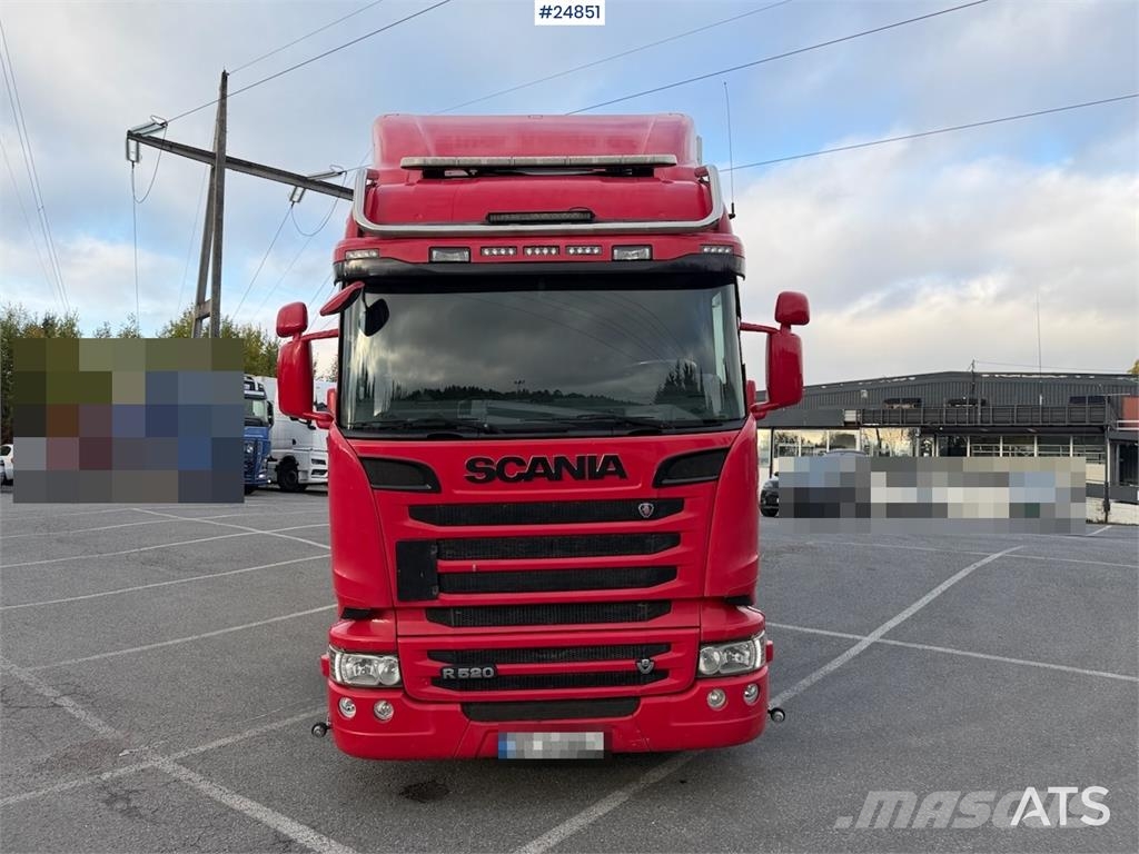 Scania R520 6x2 Box Truck with Full Side Opening Camion cassonati