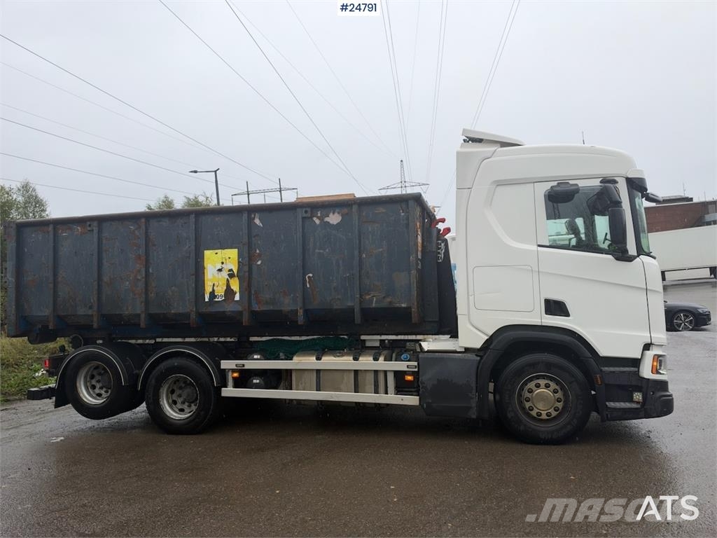 Scania R540 6x2 Hookloader – NTM bodywork شاحنات الرافعات الخطافية