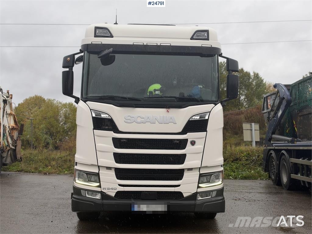 Scania R540 6x2 Hookloader – NTM bodywork شاحنات الرافعات الخطافية
