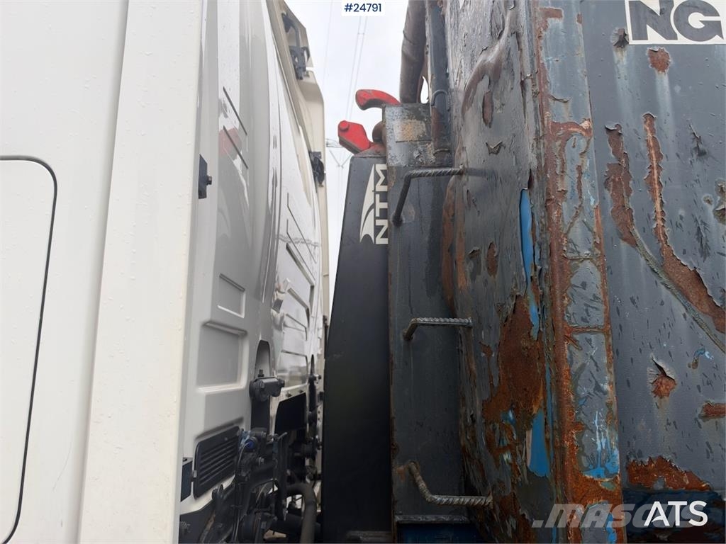 Scania R540 6x2 Hookloader – NTM bodywork شاحنات الرافعات الخطافية
