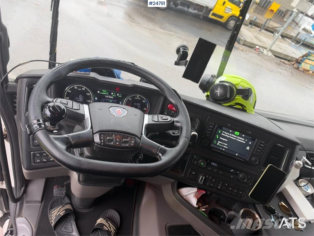 Scania R540 6x2 Hookloader – NTM bodywork شاحنات الرافعات الخطافية