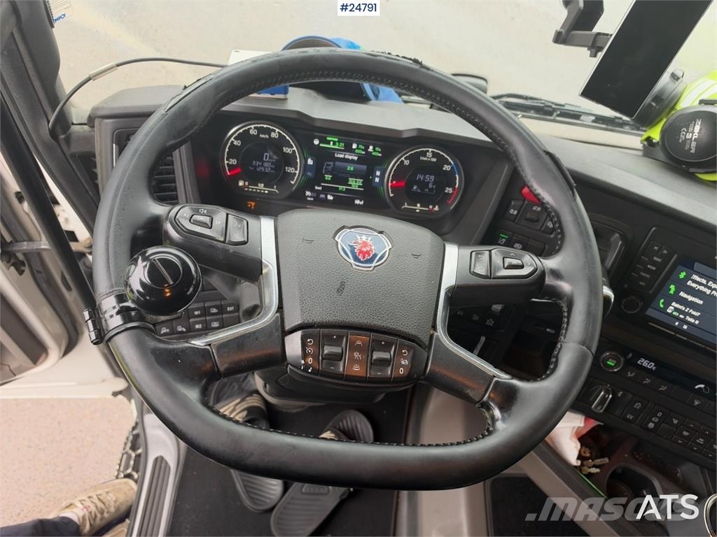 Scania R540 6x2 Hookloader – NTM bodywork شاحنات الرافعات الخطافية