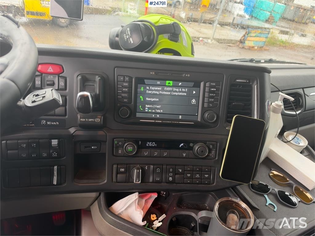 Scania R540 6x2 Hookloader – NTM bodywork شاحنات الرافعات الخطافية