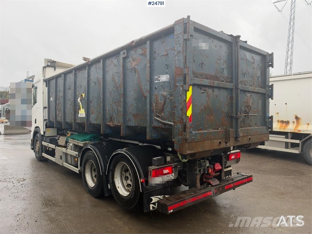 Scania R540 6x2 Hookloader – NTM bodywork شاحنات الرافعات الخطافية