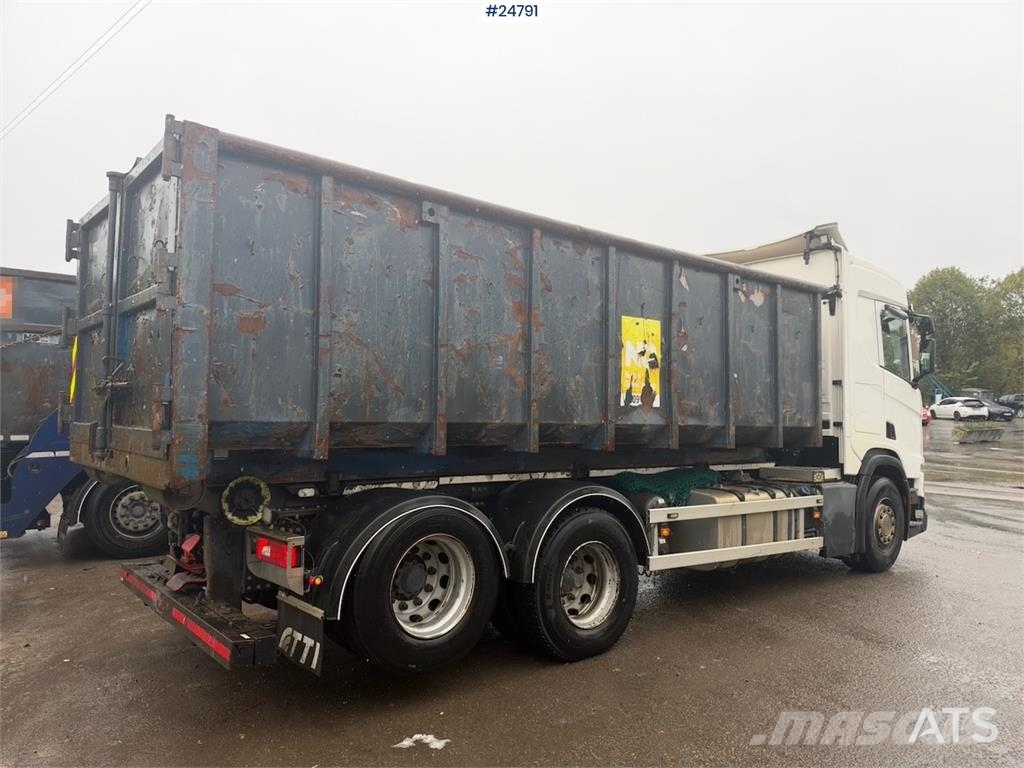 Scania R540 6x2 Hookloader – NTM bodywork شاحنات الرافعات الخطافية