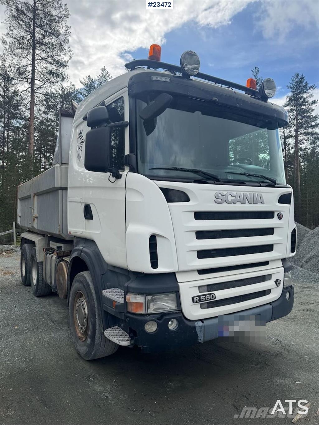 Scania R560 6x4 Tipper Truck – 287,000 km Tipper trucks