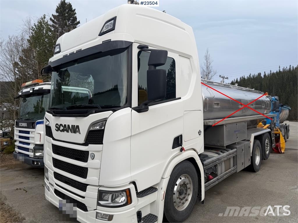 Scania R580 6x2 Chassis Camiones con chasís y cabina