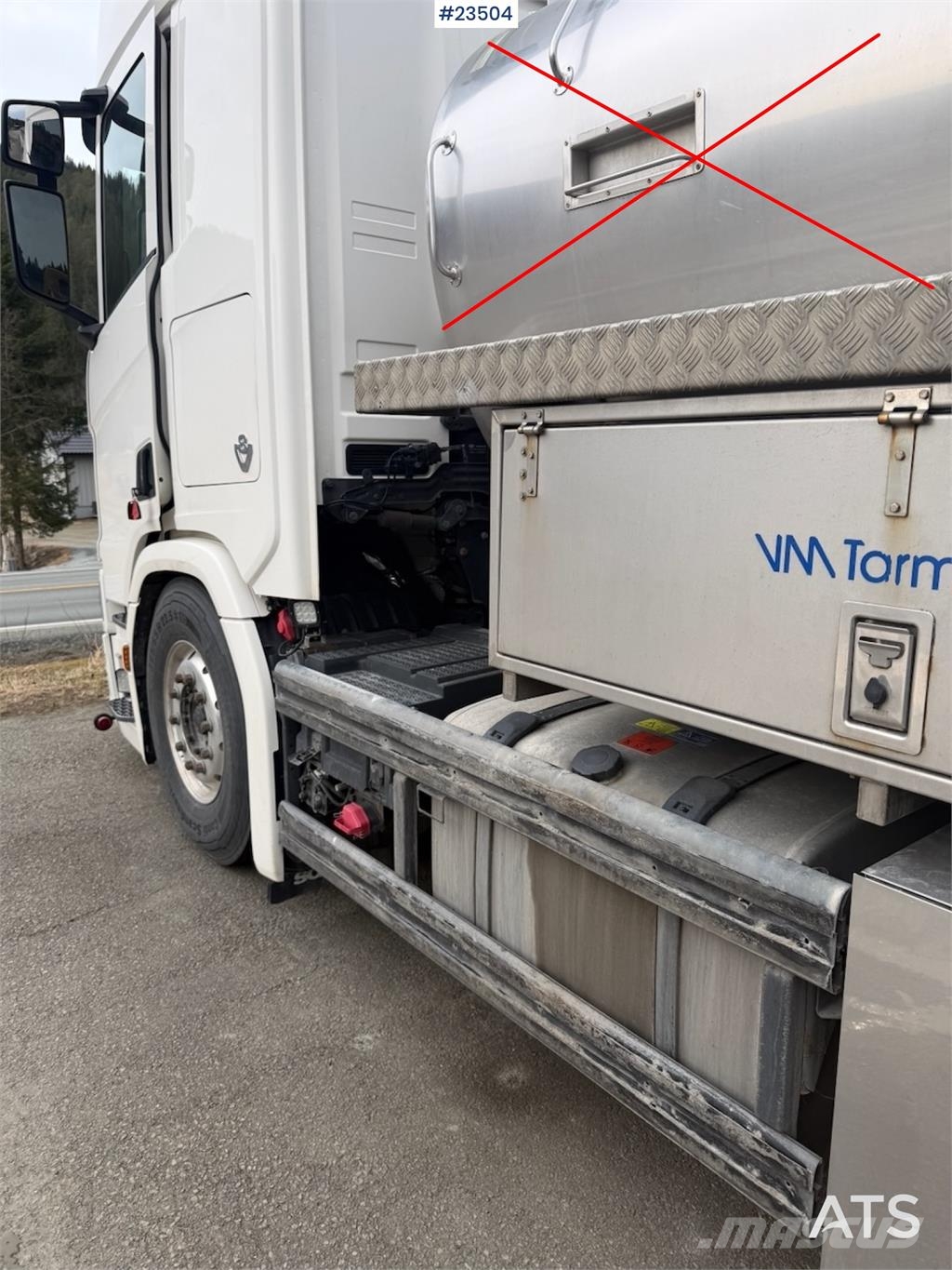 Scania R580 6x2 Chassis Camiones con chasís y cabina