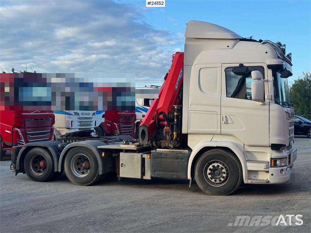 Scania R580 6x2 Crane Tractor with 30 tm Effer Crane WATC Camiones grúa