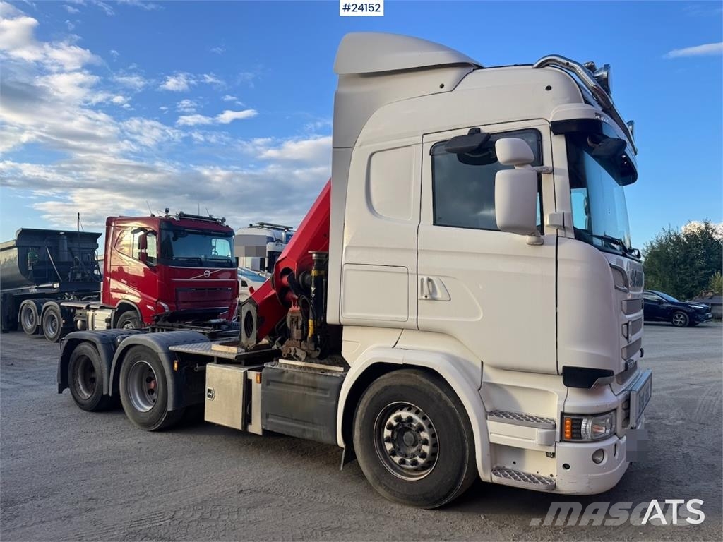Scania R580 6x2 Crane Tractor with 30 tm Effer Crane WATC Camiones grúa