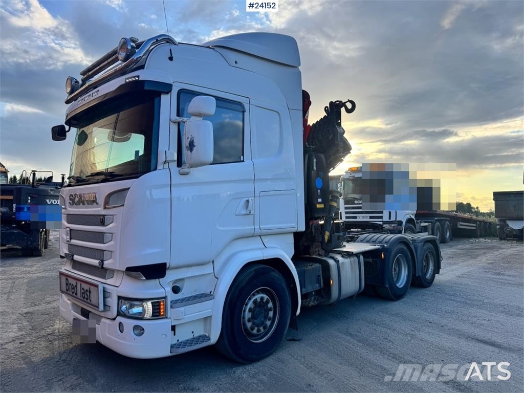 Scania R580 6x2 Crane Tractor with 30 tm Effer Crane WATC Camiones grúa