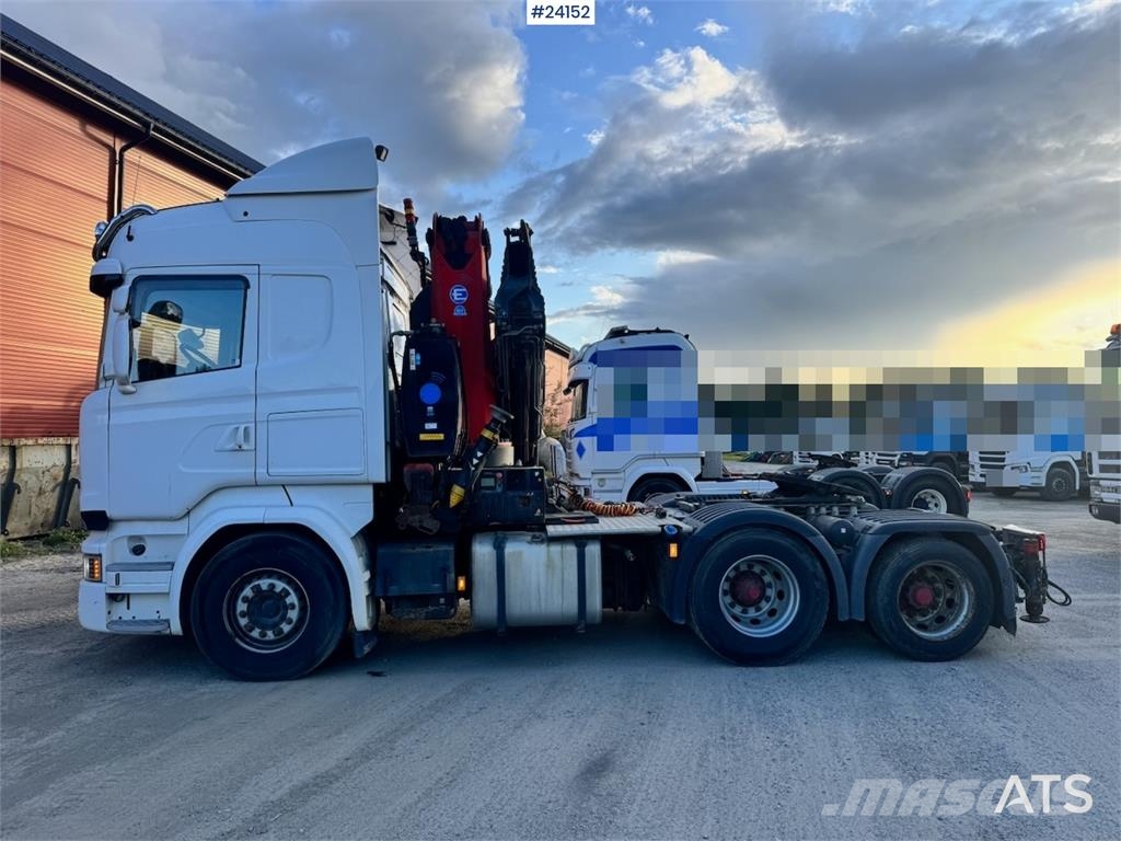 Scania R580 6x2 Crane Tractor with 30 tm Effer Crane WATC Camiones grúa